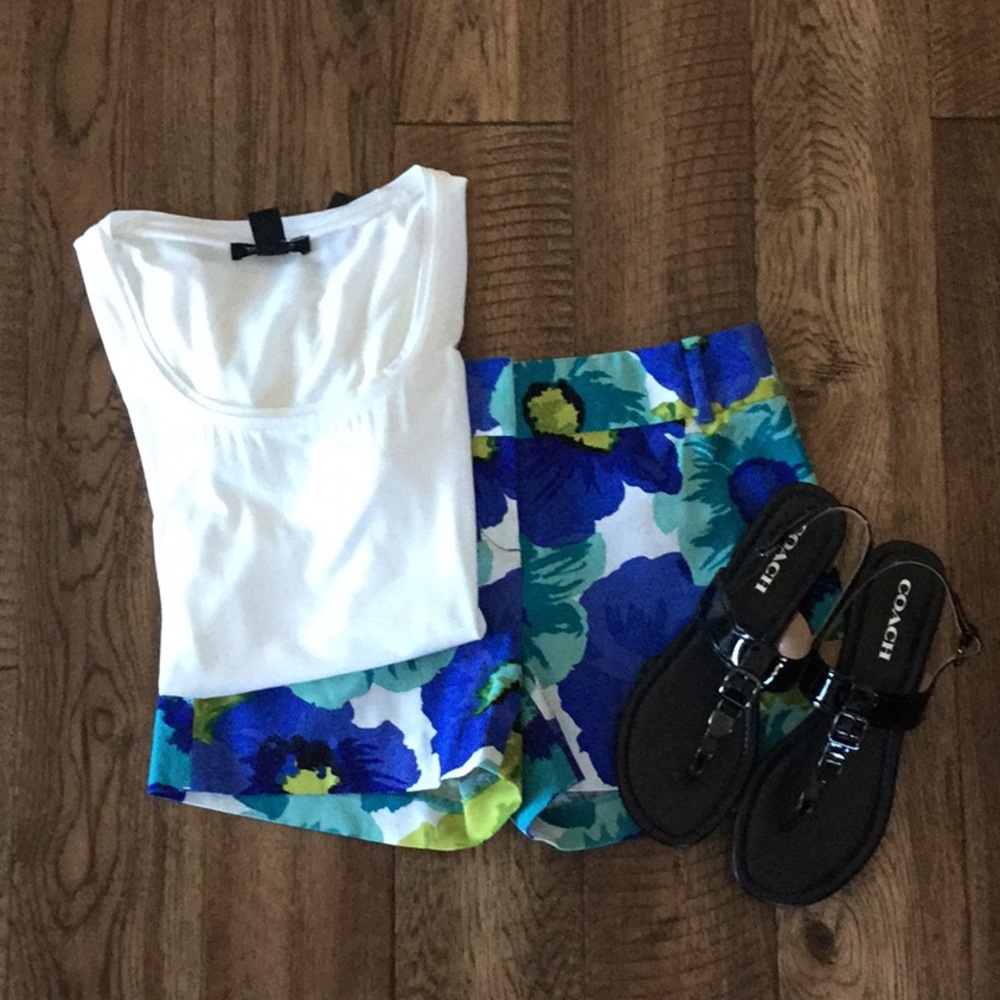 Loft Floral Shorts NWOT